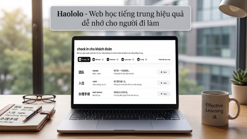 Web học tiếng trung hiệu quả dễ nhớ