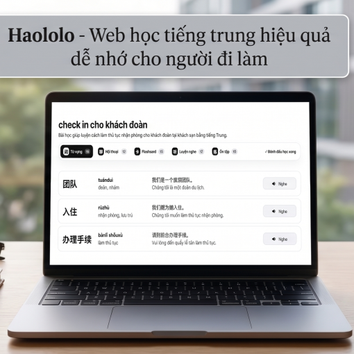 Web học tiếng trung hiệu quả dễ nhớ