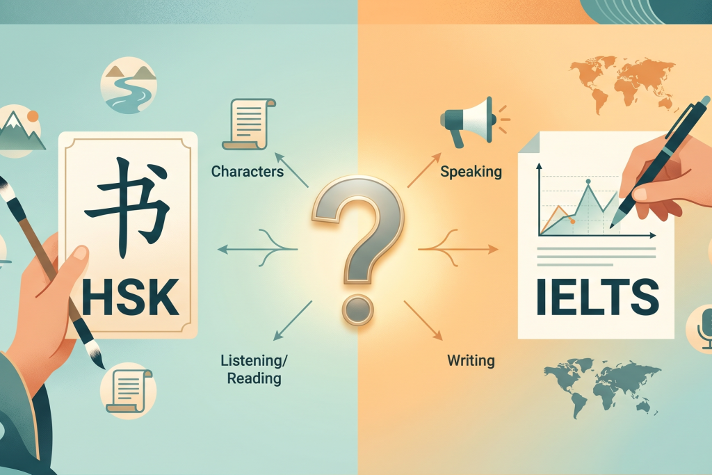 HSK và IELTS cái nào khó hơn