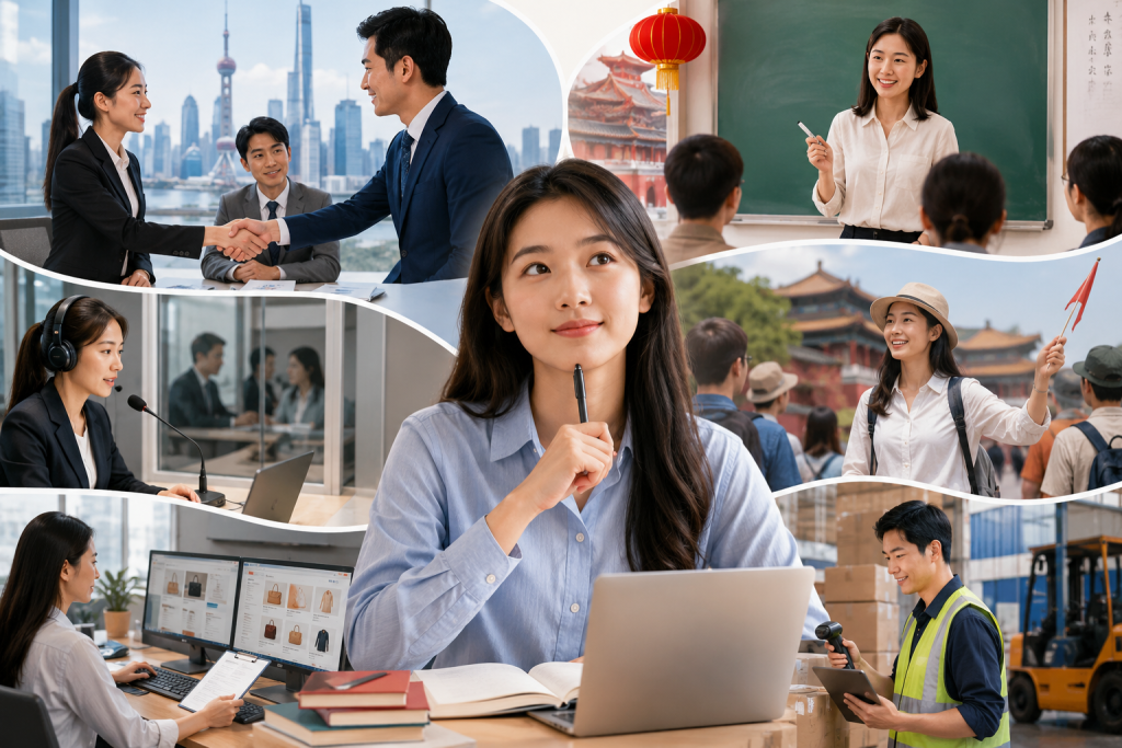 Học tiếng Trung có thể làm những công việc gì?