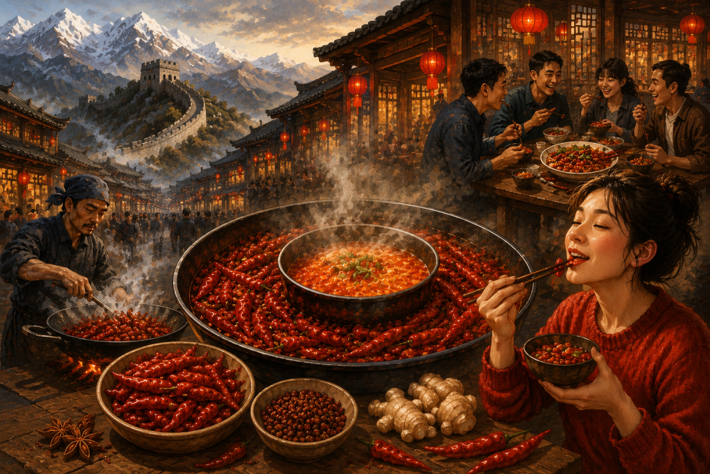 Tại sao người Trung Quốc thích ăn cay