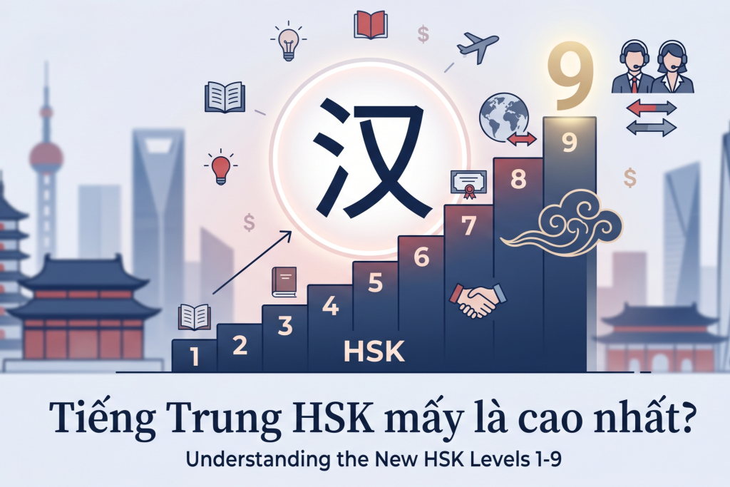Tiếng Trung HSK mấy là cao nhất